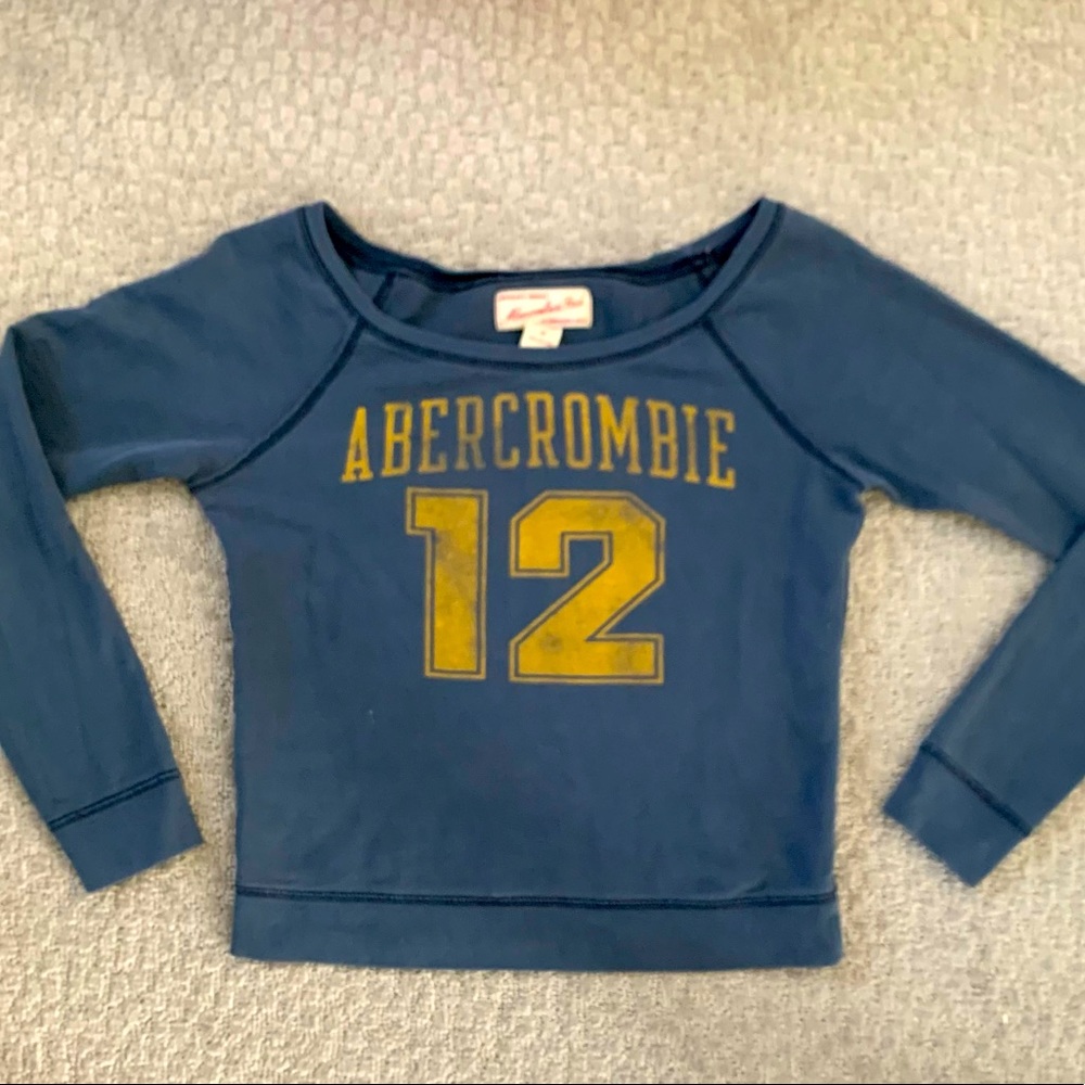 Abercrombie Vintage Cropped Sweatshirt